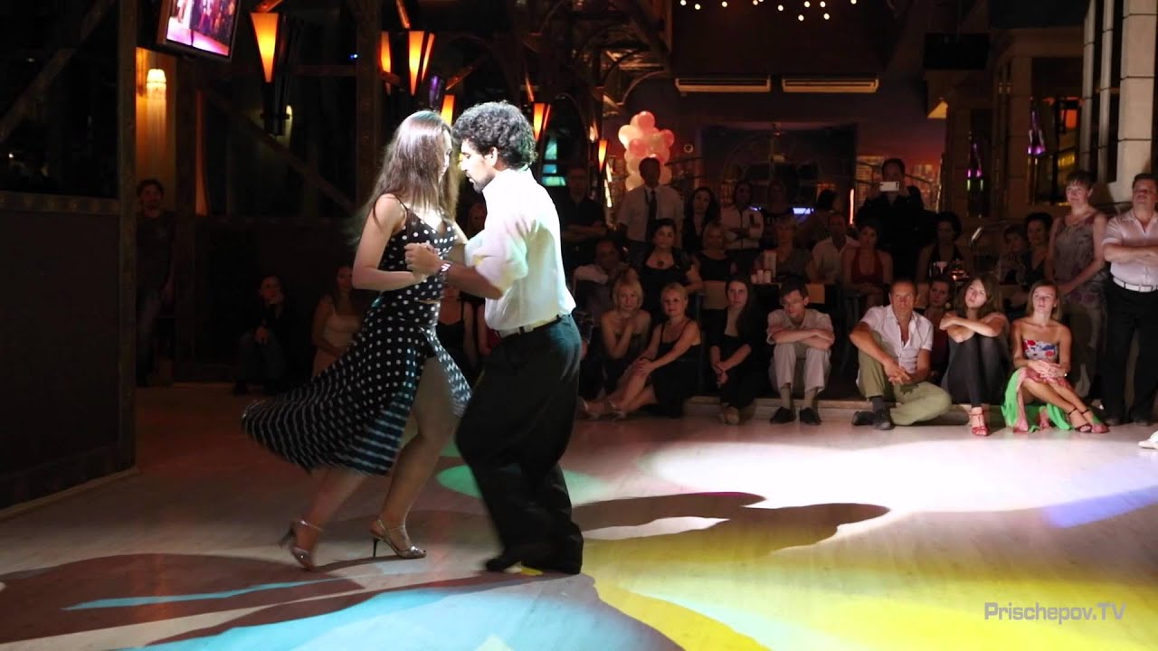 Diego Piriz and Karina Daluda, Prischepov Milonga "Radio City" 17.08.2015