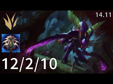 Kha'Zix Jungle vs Nidalee - EUW Diamond | Patch 14.11