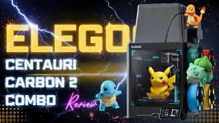 I Printed Pokémon in MULTIPLE COLORS… (Elegoo Carbon 2 Combo Review)