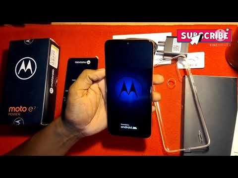 MOTO E7 POWER UNBOXING