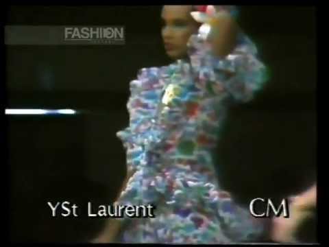 "Special Nightwear Yves Saint Laurent" SS 1983 Paris Pret a Porter Woman by Canale Moda