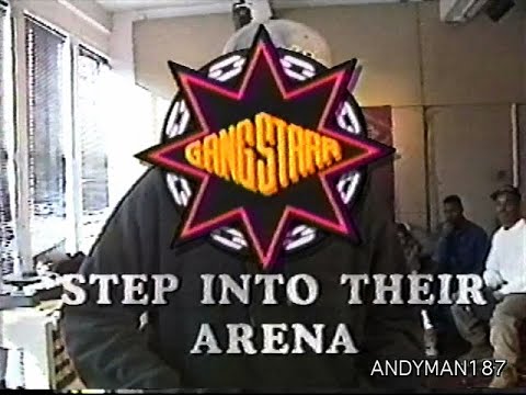 GANG STARR - STEP INTO THEIR ARENA 1991 ELECTRONIC PRESS KIT (E.P.K.)