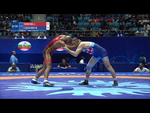 Qual. FS - 70 kg: J. TARKONG (PLW) v. N. COJOCARU (GBR)
