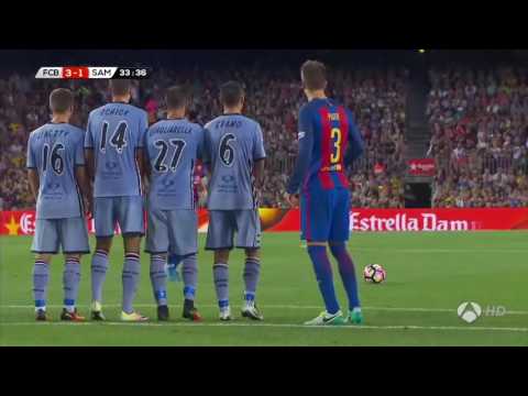 Lionel Messi vs Sampdoria Gamper Trophy Full HD 1080p 10 08 2016
