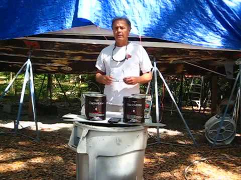 Black Widow Bottompaint Preparation