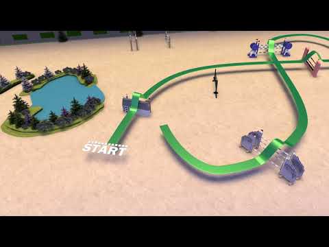 Jump-Off – Trophée de Genève 2022 | 3D Course Animation – CHI Geneva