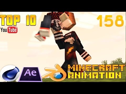 Creative Template Legeda - TOP 10 INTRO MINECRAFT Animation MAKERS #158 Blender Cinema4D After Effects