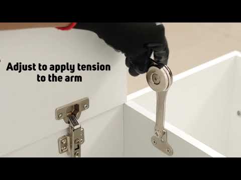 How to install a compass hinge