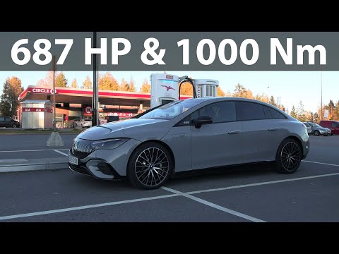 Mercedes-Benz EQE AMG 53 4Matic+ Bereiktest