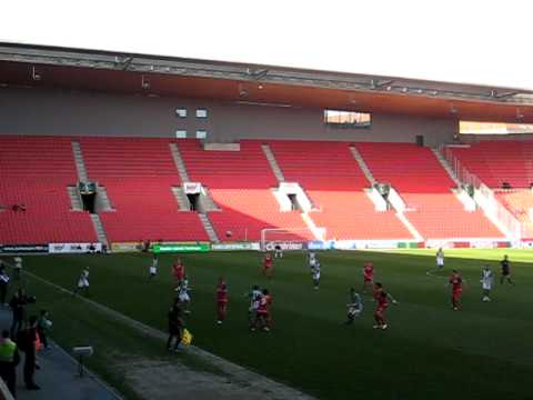 Bohemians 1905 Praga - Zbrojovka Brno 10.04.2011 Stadion Slavii - Fragment meczu cz2