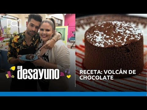 El Desayuno | Receta: volcán de chocolate