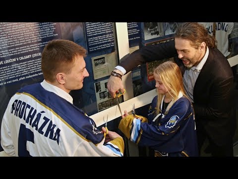 Slavnostní otevření Síně slávy kladenského hokeje