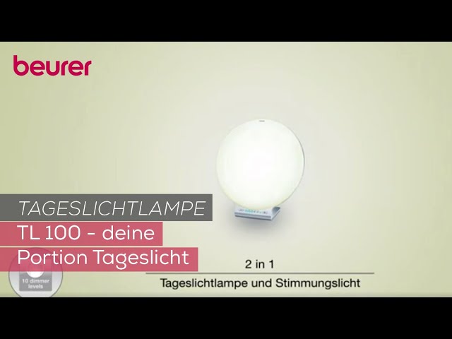 Beurer TL 30 Lampe de luminothérapie, 10 000 lux, simulation de la