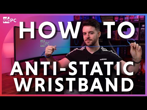How to use an anti-static wrist strap