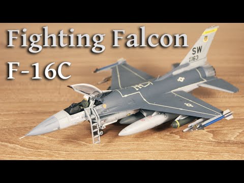 Model F-16C Fighting Falcon - 1/72 Hasegawa