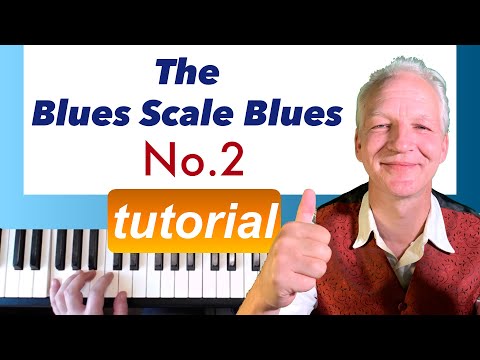 The Blues Scale Blues No. 2 Piano Tutorial