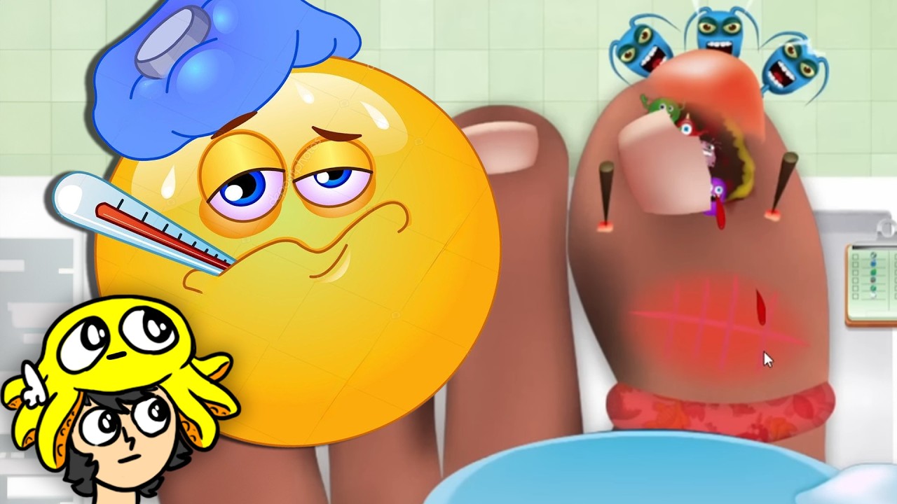 to doente então fui jogar uns jogo bizarro de médico