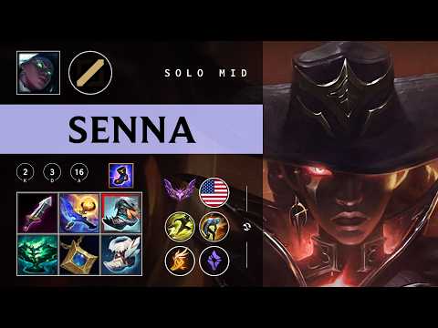 Senna Mid vs Akali - NA Master Patch 26.03