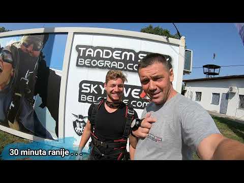 Matija Zdravkovic 01.08.2021.|Tandem skok Beograd|Skok iz aviona padobranom sa 3000 metara