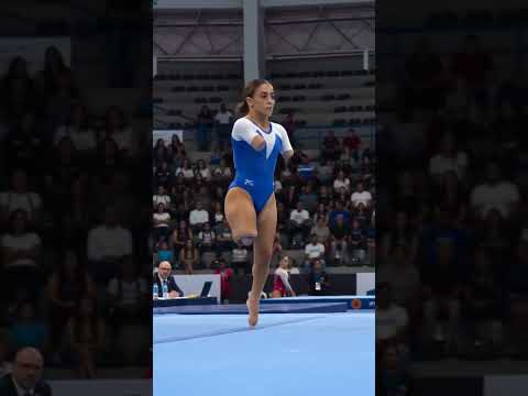 A Gymnastics Performance Worth Watching 😳 #shorts  #gymnasticskills  #gymnasticflips #womensports