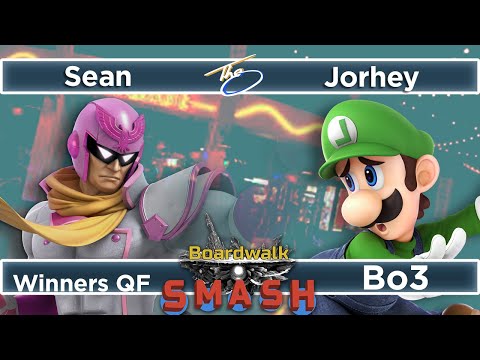 Sean (C. Falcon) v Jorhey (Luigi) | Winners Quarter Final - Boardwalk #41 CFL SSBU