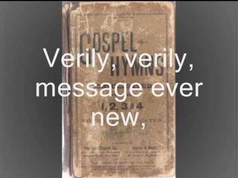 Verily,Verily. (Hymn with music and words) - James McGranahan
