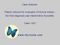 Differentiation Of Thyroid Lesions Case 1447