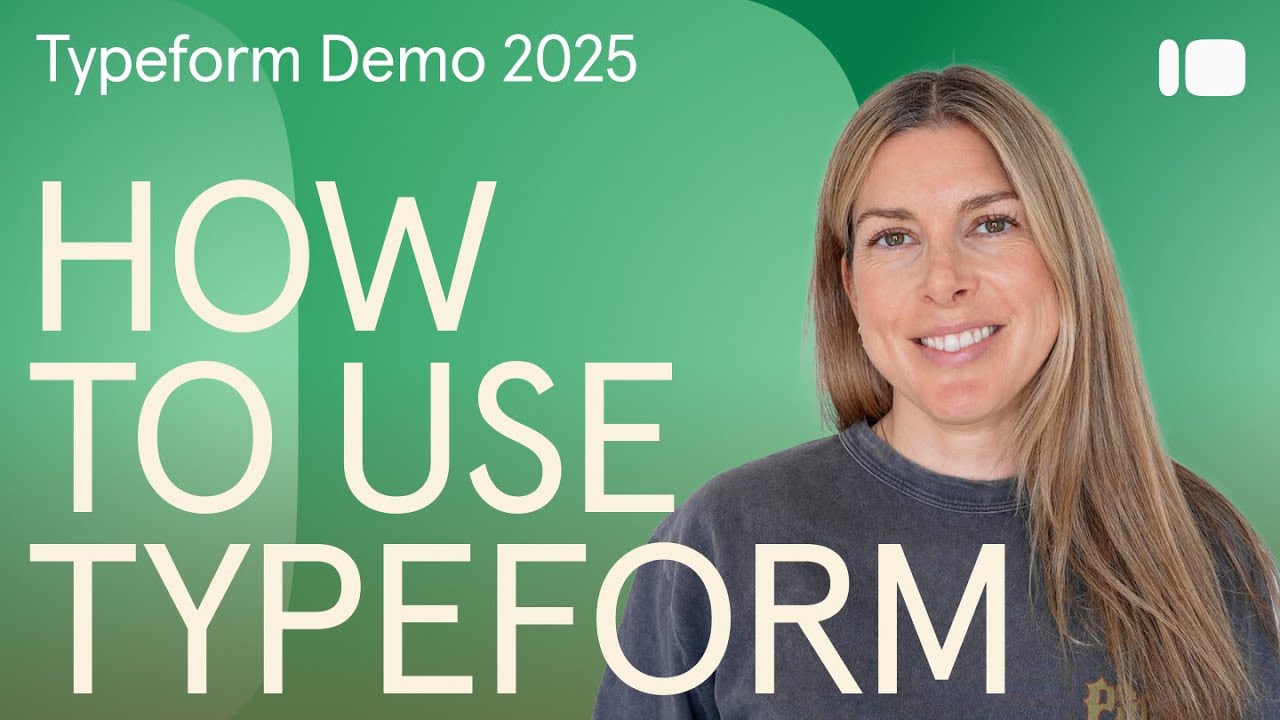 Typeform Beginner Tutorial 2026 | Typeform Help Center