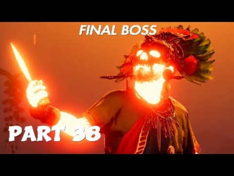 Final BOSS - SHADOW OF THE TOMB RAIDER Ps4 Pro Walkthrough Gameplay Part 38