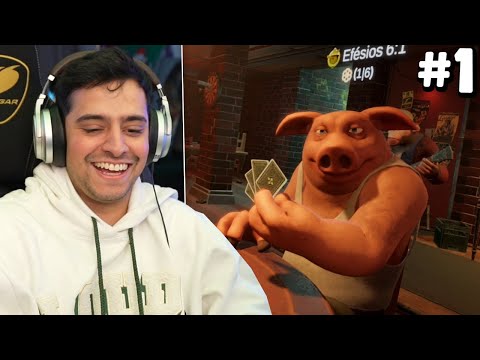 O REI DO BLEFE NO LIAR'S BAR ep 1