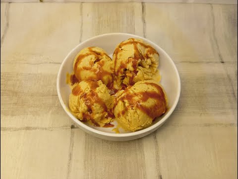 Caramel Ice cream || Homemade Caramel Ice cream
