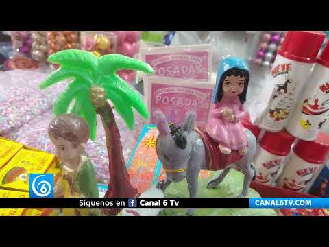 Video: Artículos para posadas mantienen demanda y precios estables