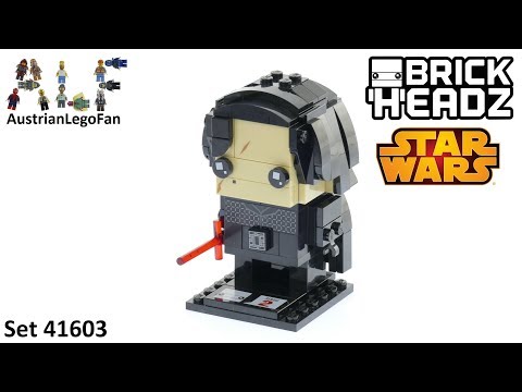 Vidéo LEGO BrickHeadz 41603 : Kylo Ren