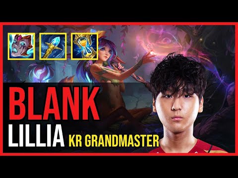 Blank - LILLIA vs. GRAVES Jungle | KR Grandmaster