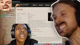 Forsen Reacts - Ishowspeed discovers the Nigersaurus