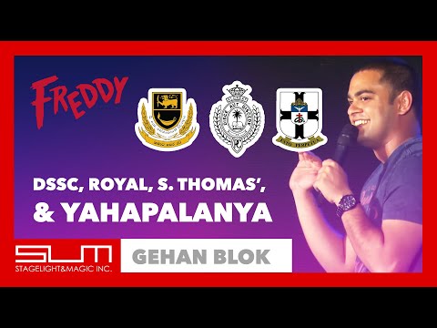 Gehan Blok | Senanayakians, Royalists, Thomians, & Yahapalanaya | Freddy One Night Stand
