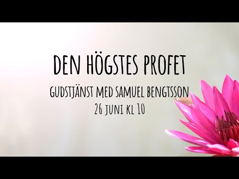 Den högstes profet - Samuel Bengtsson