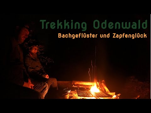 Trekking Odenwald - Legal im Wald Zelten | Teil 1/4 | Camp Bachgeflüster und Zapfenglück