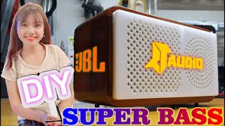 Make 📻 speakers from 𝗝𝗕𝗟 circuit and super quality speaker drivers 𝗵𝗮𝗿𝗺𝗮𝗻 𝗸𝗮𝗱𝗼𝗻 | XT.DIY