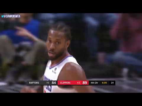 Kawhi Leonard Highlights  Clippers vs Raptors