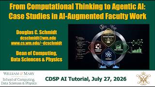 From Computational Thinking to Agentic AI: Case Studies in AI-Augmented Faculty Work