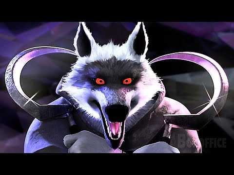 Puss in Boots 2: The Best Wolf Scenes (The best animated villain of the decade) ???? 4K