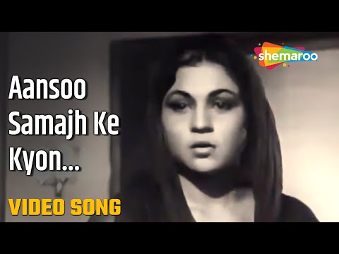 Aansoo Samajh Ke Kyon Mujhe - HD Video | Chhaya (1961) | Talat Mahmood | Sunil Dutt, Asha Parekh