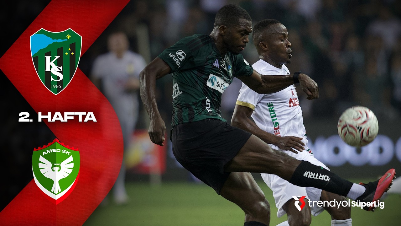 Kocaelispor - Amed SF - Highlights/Özet | Trendyol Süper Lig - 2026/27
