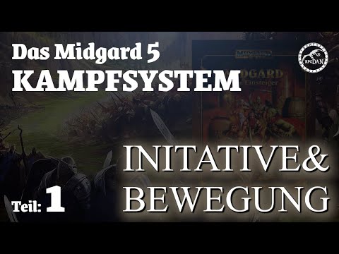 Kampf in MIDGARD 5⚔️ Teil 1: Grundlagen, INITIATIVE und Bewegung im Kampf |Regel Tutorial