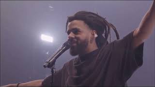 J. Cole "Note To Self" live @ Madison Square Garden 2014 Forest Hills Drive 10 Year Anniversary Show