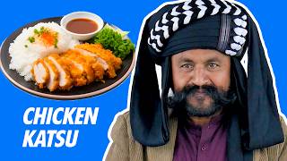 Tribal People Try Chicken Katsu For The First Time!