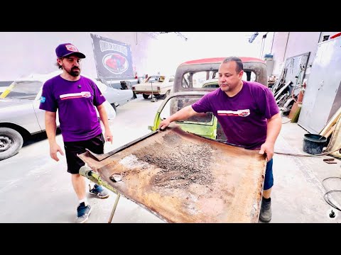 FUNILARIA PESADELO...CARRO ANTIGO CHEIO DE MASSA E MUITA SURPRESA