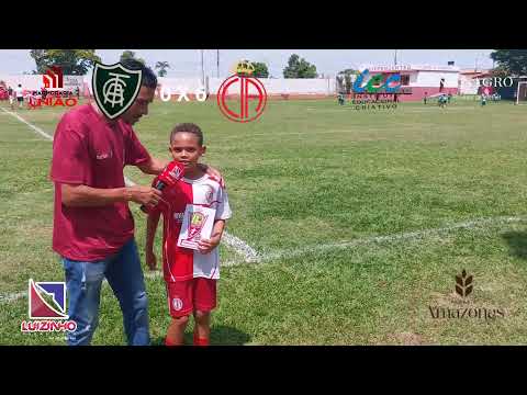 Abaeté MG. 12/09/26. 6° Copa Regional de futebol. Categoria de Base. Semifinal. AMÉRICA LUZ  X Sao j