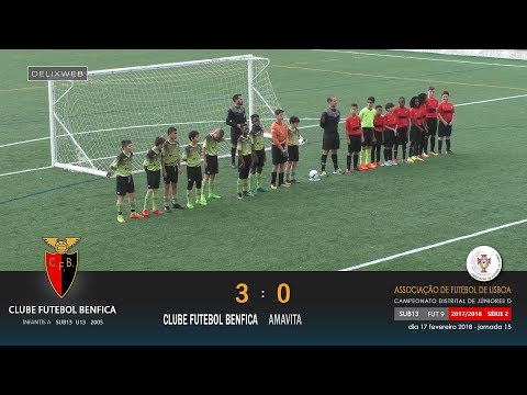 Clube Futebol Benfica (3-0) Amavita [FUT9 SUB13]